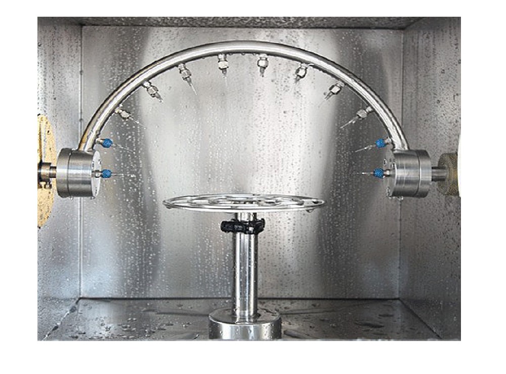 IPX3-4  摆管淋雨试验箱  防水检测机